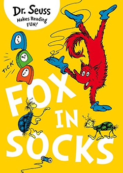 Паперова книга «Fox in Socks», автор Доктор Сьюз - фото №1 - мініатюра