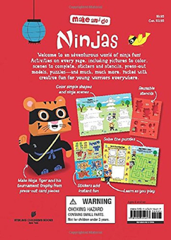 Бумажная книга «Make and Do: Ninjas», автор Маргарет Гриффитс - фото №2 - миниатюра