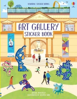 Паперова книга «Art Gallery Sticker Book», автор Ебіґейл Вітлі - фото №1 - мініатюра