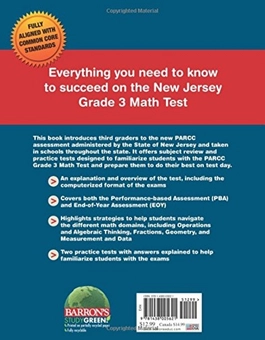Бумажная книга «Barron's New Jersey Grade 3 Math Test», автор Томас Уолш - фото №2 - миниатюра