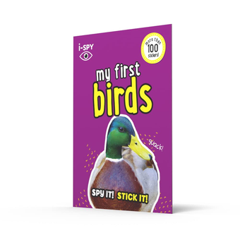 Паперова книга «i-SPY My First Birds. Spy it! Stick it!» - фото №2 - мініатюра