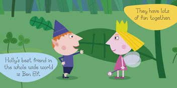 Паперова книга «Ben and Holly's Little Kingdom: Little Library» - фото №2 - мініатюра