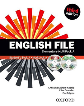 Бумажная книга «English File Elementary: Multipack A », автор Клайв Оксенден - фото №1 - миниатюра