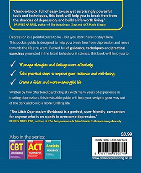 Бумажная книга «The Little Depression Workbook. Build the life you want with mindfulness, compassion and meaningful action», авторов Майкл Синклер, Майкл Эйзен - фото №2 - миниатюра