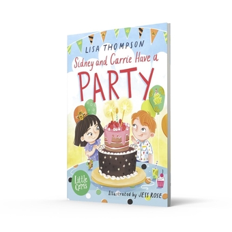 Паперова книга «Sidney and Carrie Have a Party», автор Ліза Томпсон - фото №2 - мініатюра