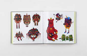 Бумажная книга «Stickerbomb Monsters» - фото №3 - миниатюра
