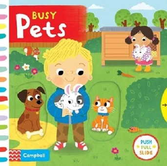 Паперова книга «Busy Pets» - фото №1 - мініатюра