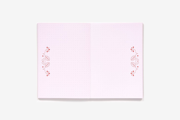 Бумажная книга «Jot Dot Doodle Notebook. Pink and Rose Gold» - фото №5 - миниатюра