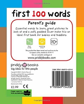 Паперова книга «First 100 Words», автор Роджер Прідді - фото №2 - мініатюра