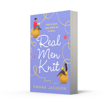 Бумажная книга «Real Men Knit», автор Квана Джексон - фото №5 - миниатюра