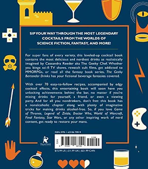 Бумажная книга «The Geeky Bartender Drinks», автор Кассандра Ридер - фото №2 - миниатюра
