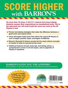 Бумажная книга «Barron's AP Physics C», автор Роберт А. Пельковиц - фото №2 - миниатюра