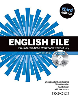Паперова книга «English File Pre-Intermediate: Workbook and iChecker», автор Клайв Оксенден - фото №1 - мініатюра