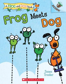Бумажная книга «Frog Meets Dog», автор Джени Траслер - фото №2 - миниатюра