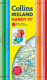 Бумажная книга «Collins Handy Map Ireland» - фото №1 - миниатюра