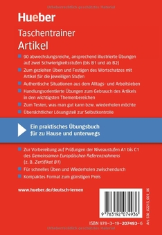 Паперова книга «Deutsch uben. Taschentrainer Artikel», авторів Ліллі Марлен Брілл, Маріон Техмер - фото №2 - мініатюра
