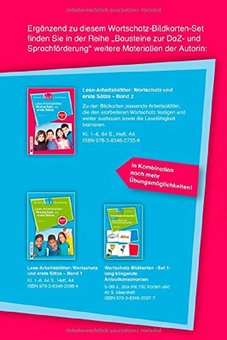 Паперова книга «Wortschatz-Bildkarten Set 01: lang klingende Anlautkonsonanten», автор Сабіна Дерінг - фото №2 - мініатюра