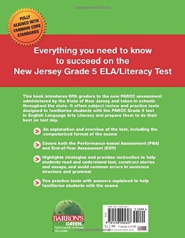 Бумажная книга «Barron's New Jersey Grade 5 ELA/Literacy Test», автор Марк Риккарди - фото №2 - миниатюра