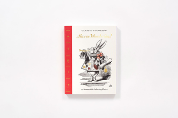 Бумажная книга «Classic Coloring. Alice in Wonderland. Coloring Book», автор Абрамс Нотери - фото №3 - миниатюра