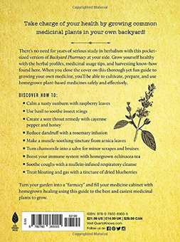 Бумажная книга «Backyard Pharmacy. Plants as Medicine. Plant, Grow, Harvest, and Heal», автор Элизабет Миллард - фото №2 - миниатюра