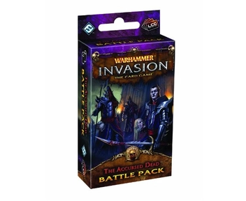  «Дополнение к игре FFG Warhammer: Invasion LCG: The Accursed Dead Battle Pack (13238)», бренда Fantasy Flight Games - фото №3 - миниатюра