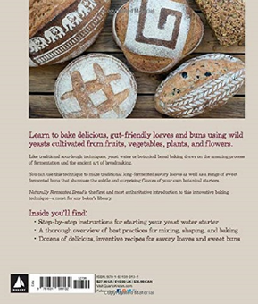 Бумажная книга «Naturally Fermented Bread. How To Use Yeast Water Starters to Bake Wholesome Loaves and Sweet Fermented Buns», автор Пол Баркер - фото №2 - миниатюра
