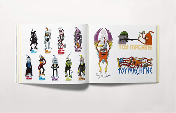 Бумажная книга «Stickerbomb Skate. 150 Classic Skateboard Stickers» - фото №3 - миниатюра