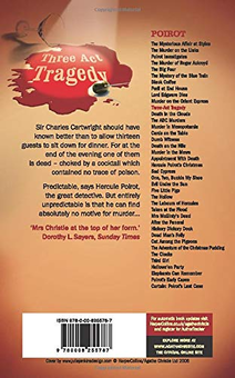 Бумажная книга «Three Act Tragedy», автор Агата Кристи - фото №2 - миниатюра