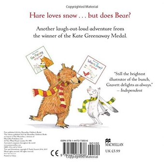 Бумажная книга «Bear and Hare. Snow!», автор Эмили Грэветт - фото №2 - миниатюра