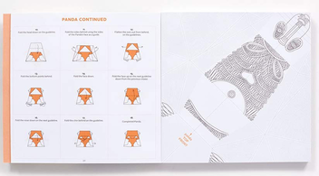 Паперова книга «Color Origami. Fauna. 60 Animals and Birds to Color and Fold», автор Марк Кіршенбаум - фото №6 - мініатюра