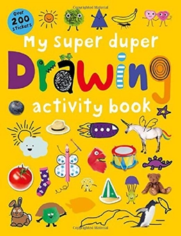Бумажная книга «My Super Duper Drawing Activity Book » - фото №1 - миниатюра