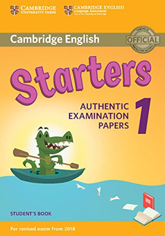 Бумажная книга «Cambridge English Starters 1 for Revised Exam from 2018 Student's Book» - фото №1 - миниатюра