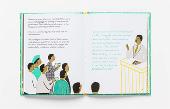 Паперова книга «Little Guides to Great Lives. Nelson Mandela», автор Ісабел Томас - фото №4 - мініатюра