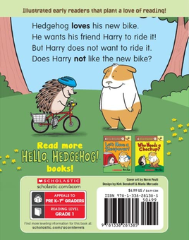 Бумажная книга «Hello, Hedgehog. Do You Like My Bike?», автор Норм Феути - фото №3 - миниатюра