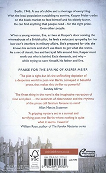 Паперова книга «The Spring of Kasper Meier», автор Бен Фергюссон - фото №2 - мініатюра