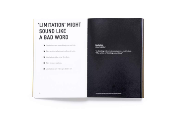 Паперова книга «Limit Yourself. And Unleash Your Creativity», автор Ральф Буркхардт - фото №4 - мініатюра