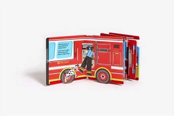 Паперова книга «What's Up, Fire Truck? (A Pop Magic Book)» - фото №9 - мініатюра