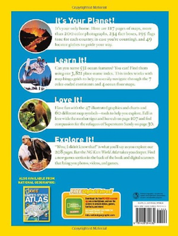 Бумажная книга «National Geographic Kids World Atlas» - фото №2 - миниатюра
