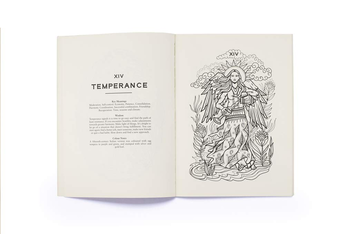 Паперова книга «Tarot Colouring Book. A Personal Growth Colouring Journey», автор Дайана Мак-Махон Колліс - фото №6 - мініатюра