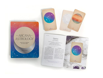 Паперова книга «The Arcana of Astrology Boxed Set. Oracle Deck and Guidebook for Cosmic Insight», автор Клер Гудчайлд - фото №4 - мініатюра
