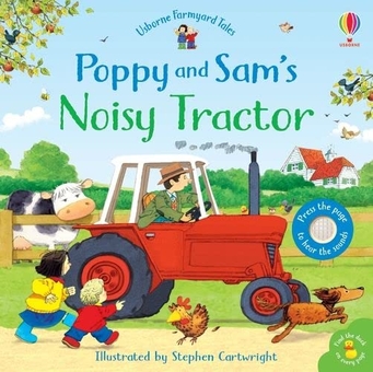 Бумажная книга «Poppy and Sam's Noisy Tractor», автор Сэм Тэплин - фото №1 - миниатюра