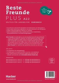 Бумажная книга «Beste Freunde PLUS A2.2 Kursbuch plus interaktive Version», авторов Мануэла Джорджиякаки, Моника Боверманн, Кристиан Сют, Аня Шуманн - фото №2 - миниатюра