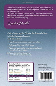 Паперова книга «Collins Agatha Christie ELT Readers — Murder at the Vicarage : B2+ Level 5», автор Агата Крісті - фото №2 - мініатюра