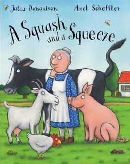 Бумажная книга «A Squash and a Squeeze», автор Джулия Дональдсон - фото №1 - миниатюра