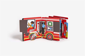 Паперова книга «What's Up, Fire Truck? (A Pop Magic Book)» - фото №10 - мініатюра