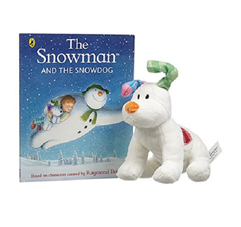 Бумажная книга «The Snowman and the Snowdog: Book and Toy Gift Set», автор Рэймонд Бриггс - фото №3 - миниатюра