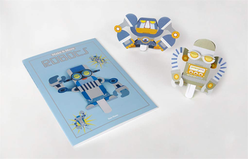 Паперова книга «Make and Move. Robots», автор Сато Хісао - фото №3 - мініатюра