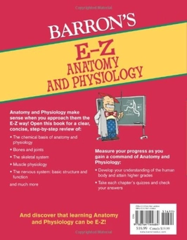 Бумажная книга «E-Z Anatomy and Physiology», автор Барбара Крумхардт - фото №2 - миниатюра