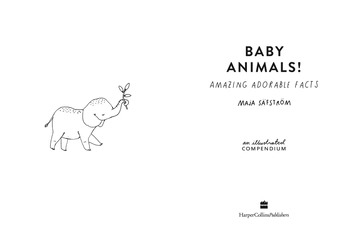 Бумажная книга «Baby Animals!: Amazing Adorable Facts», автор Майя Сефстром - фото №3 - миниатюра