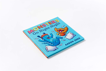 Бумажная книга «Monsters Go Night-Night», автор Аарон Зенц - фото №2 - миниатюра